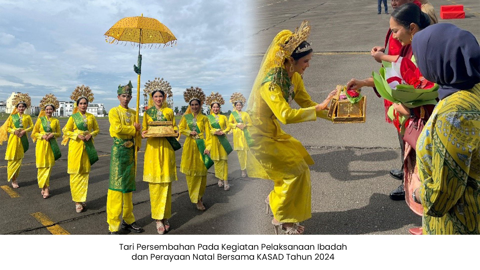 Pelaksanaan Ibadah dan Perayaan Natal Bersama KASAD Tahun 2024 Tanggal 07 Januari 2025 Di Lanud Soewondo Medan