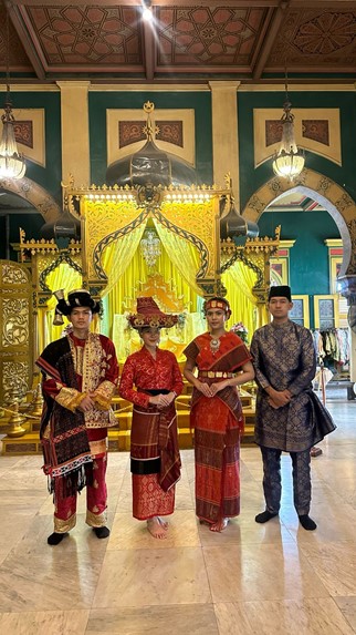 Pembuatan Konten Promosi Pariwisata dalam rangka Mengangkat Warisan Budaya Nusantara Tanggal 14 April 2025 Di Istana Maimun