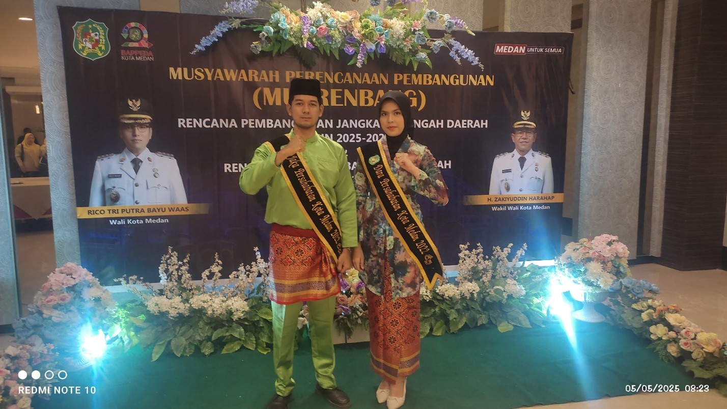Musrenbang RPJMD Kota Medan Tahun 2025-2029 dan RKPD Kota Medan Tahun 2026 Tanggal 05 Mei 2025 Di Hotel Grand City Hall Medan