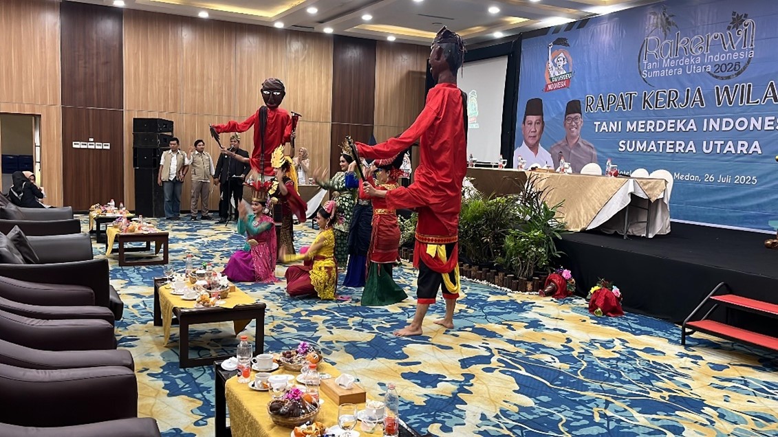 Rapat Kerja Wilayah Tani Merdeka Indonesia Se-Sumatera Utara Tanggal 26 Juli 2025 Di Grand Inna Medan