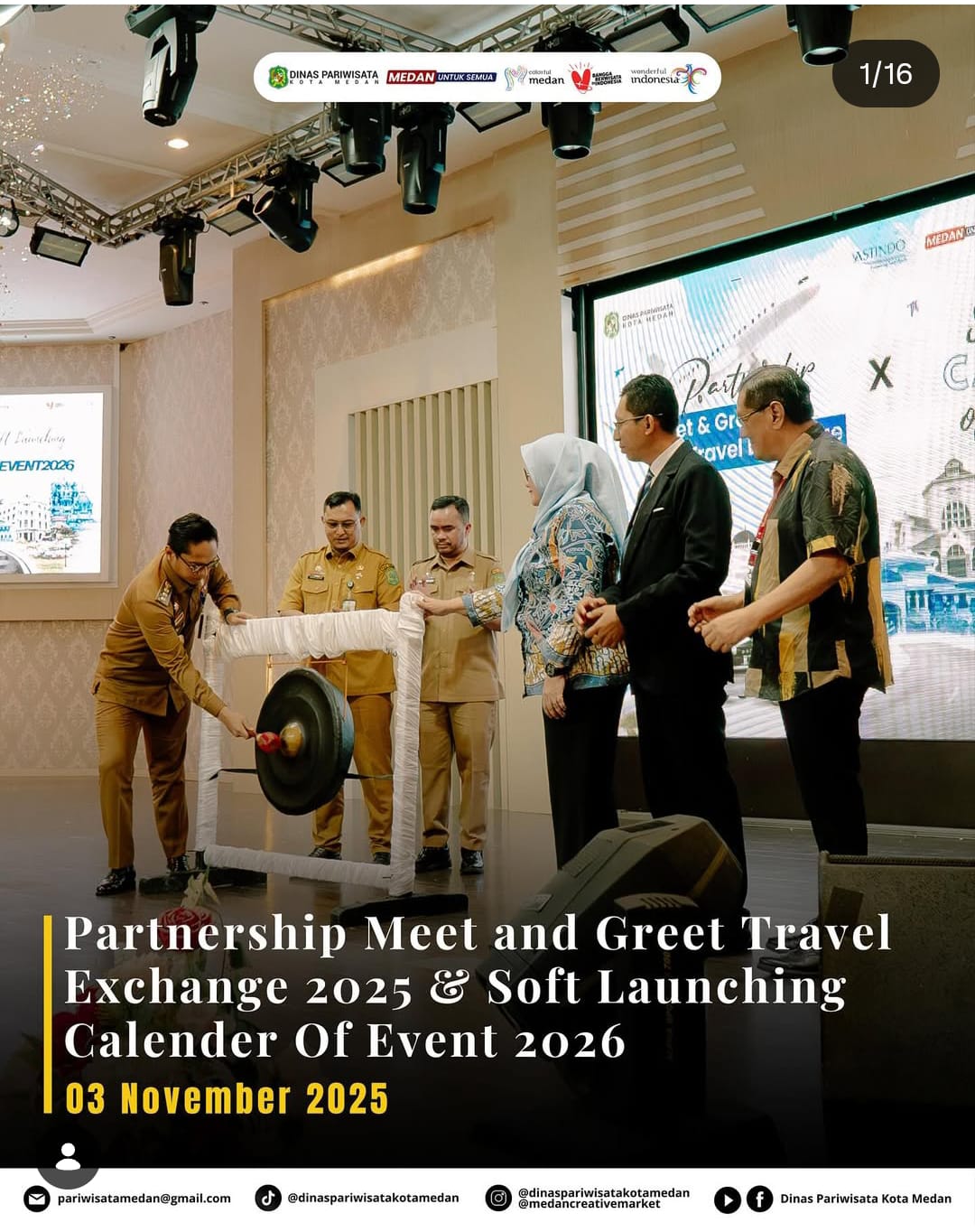Partnership Meet and Greet Travel Exchange 2025 & Soft Launching Calender Of Event 2026