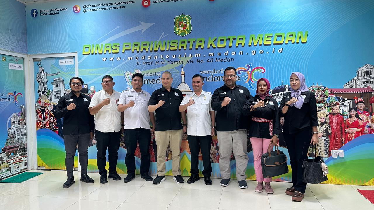 Audiensi ASPPI Sumut dengan Kadis Pariwisata Kota Medan Bahas Dukungan MUSDA V dan Penguatan Pariwisata Daerah