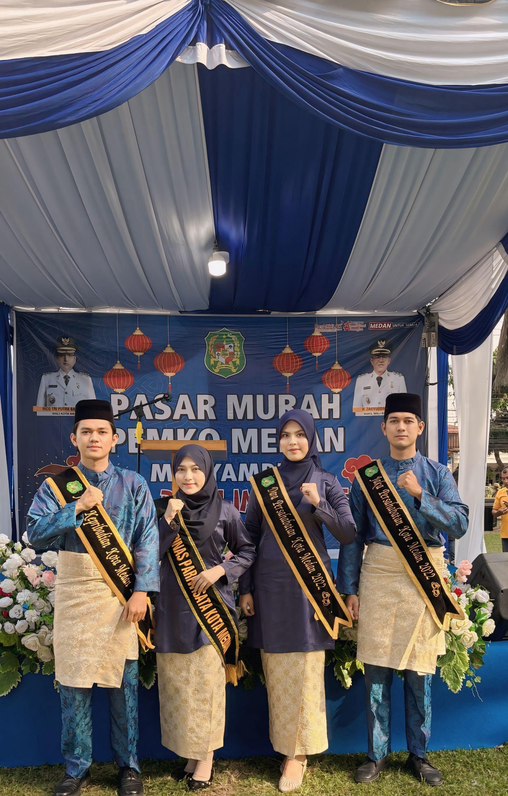 Pemko Medan Gelar Pasar Murah Sambut Tahun Baru Imlek 2577 di Lapangan Barasokai