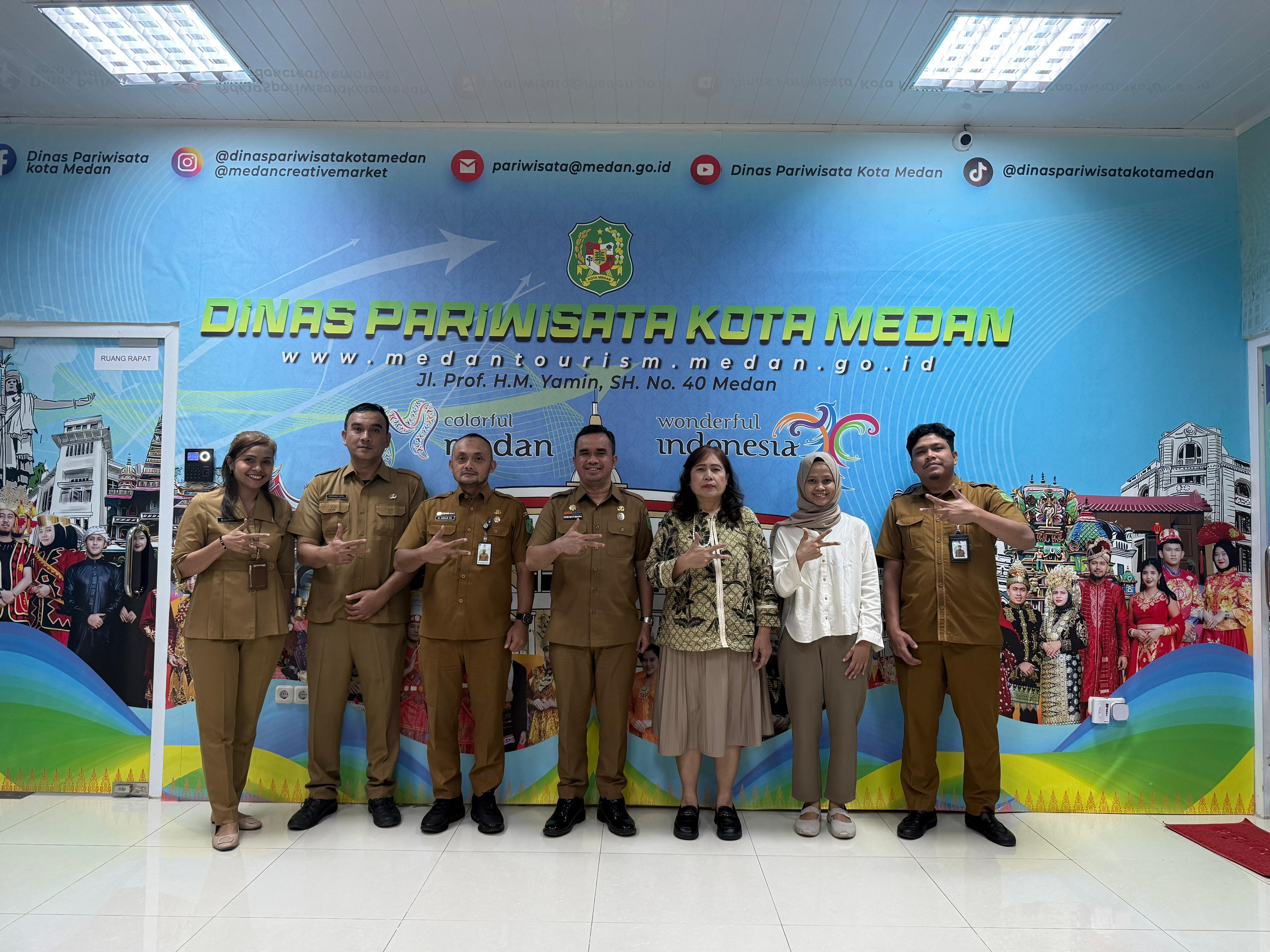 Kunjungan Kerja Kementerian Ekonomi Kreatif RI Dorong Medan Menuju Kota Kreatif