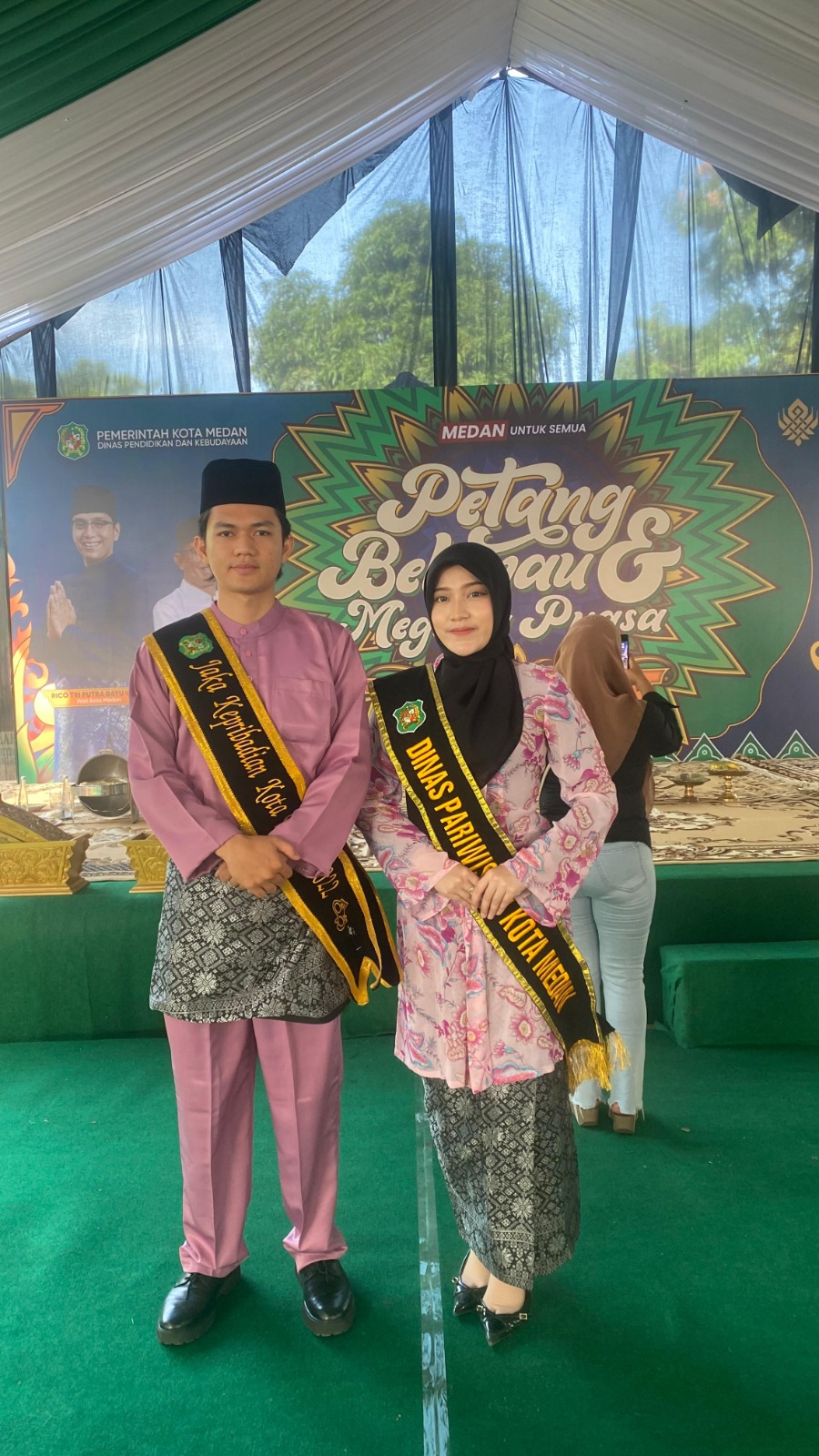 Petang Belimau dan Megang Puasa Kota Medan Tahun 2026, 12 Februari 2026, pukul 09.00, di Masjid Raya Kedatukan Sunggal Serbanyaman