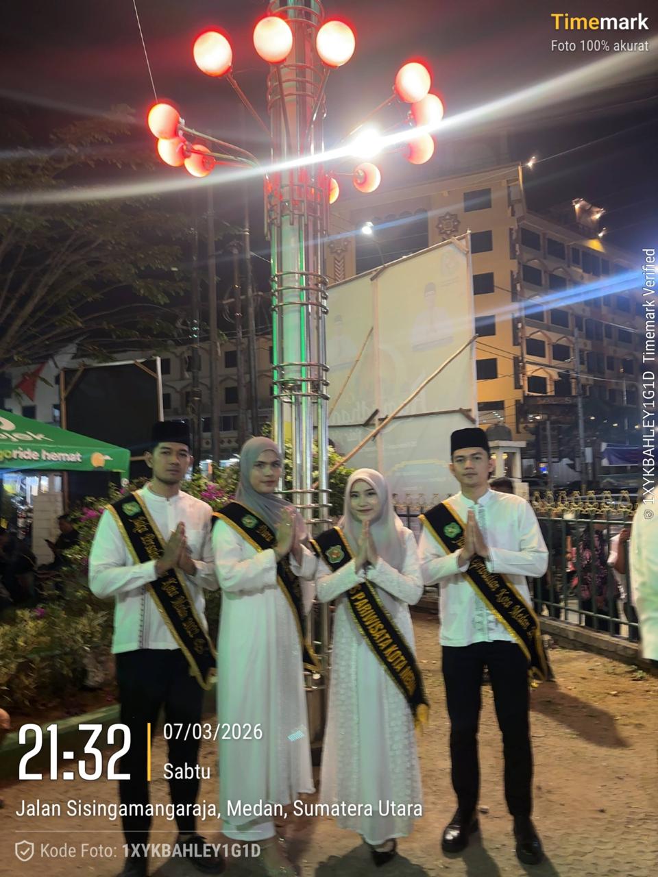 Malam Nuzulul Qur’an dalam rangka Ramadhan Fair Ke-XX Tahun 2026, 07 Maret 2026, pukul 21.00, di Taman Sri Deli