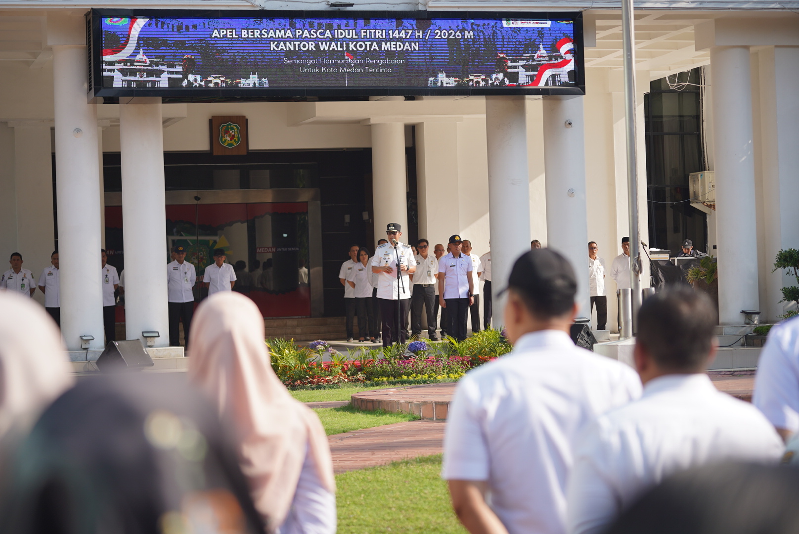 Apel Perdana Pemko Medan Jadi Momentum Peneguhan Komitmen Pasca Idulfitri