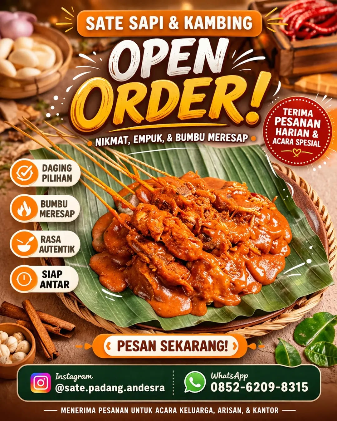 Sate Padang Andesra