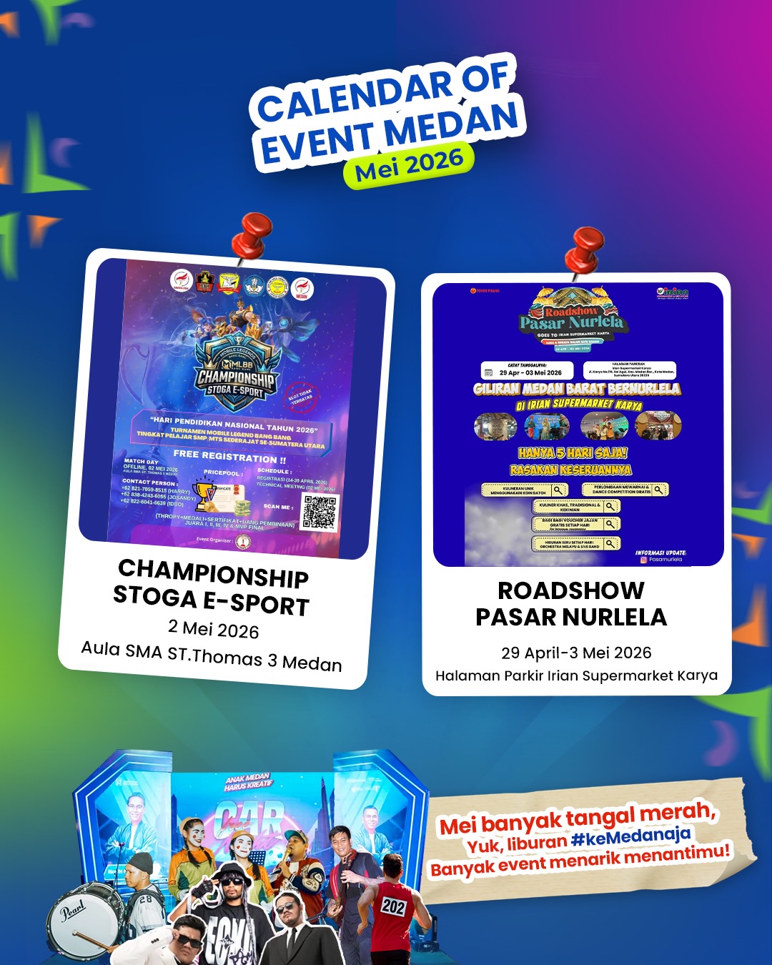 Championship Stoga E-Sport & Roadshow Pasar Nurlela