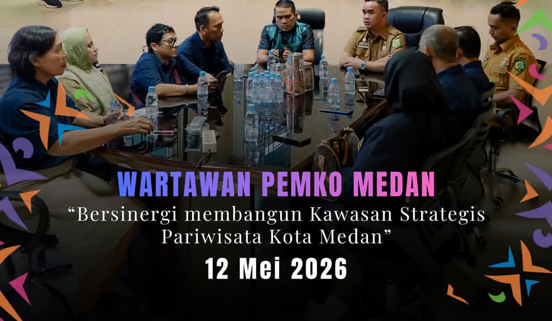Persatuan Wartawan Pemko Medan Melaksanakan Kunjungan Kerja ke Dinas Pariwisata Kota Medan