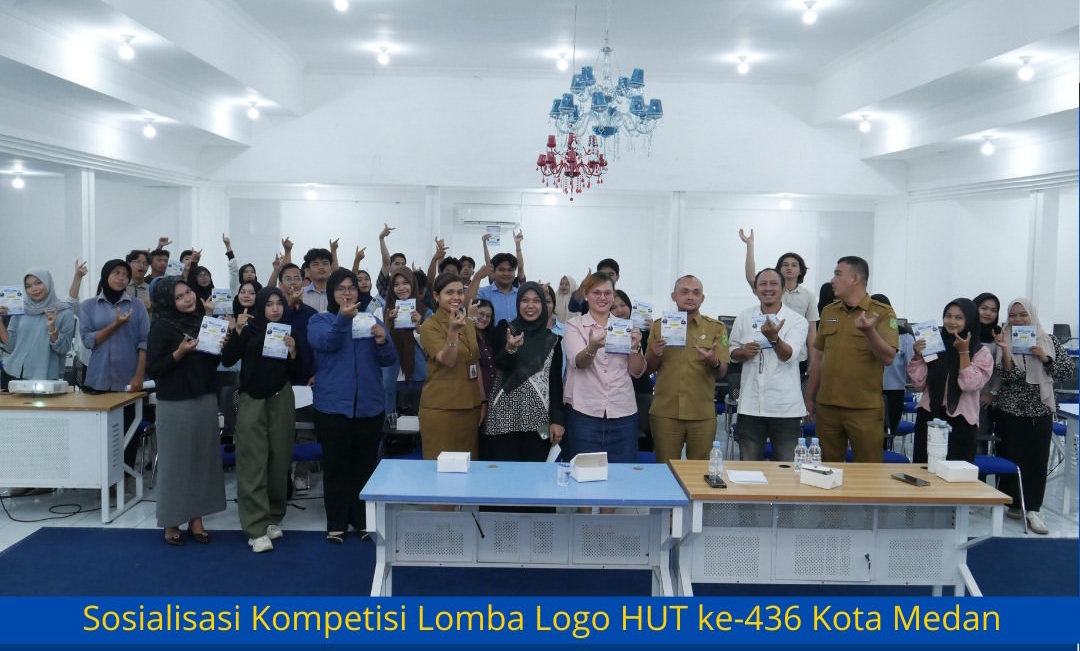 Sosialisasi Kompetisi Desain Logo HUT ke-436 Kota Medan Berlanjut di Universitas Deztron Indonesia