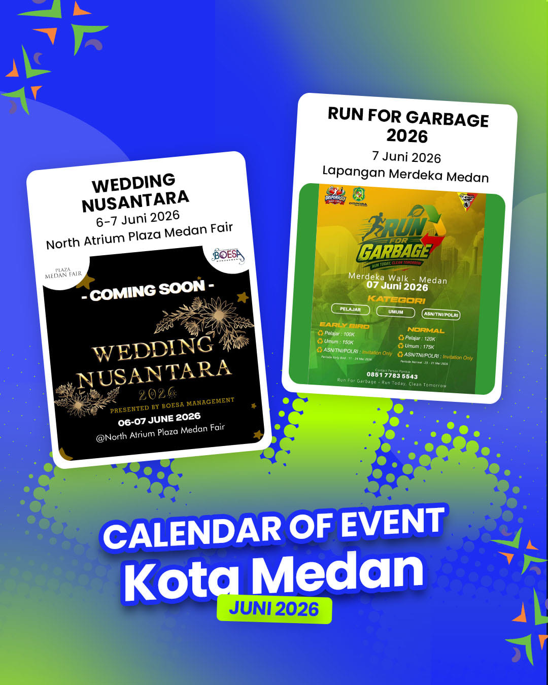 Wedding Nusantara & Run For Garbage 2026