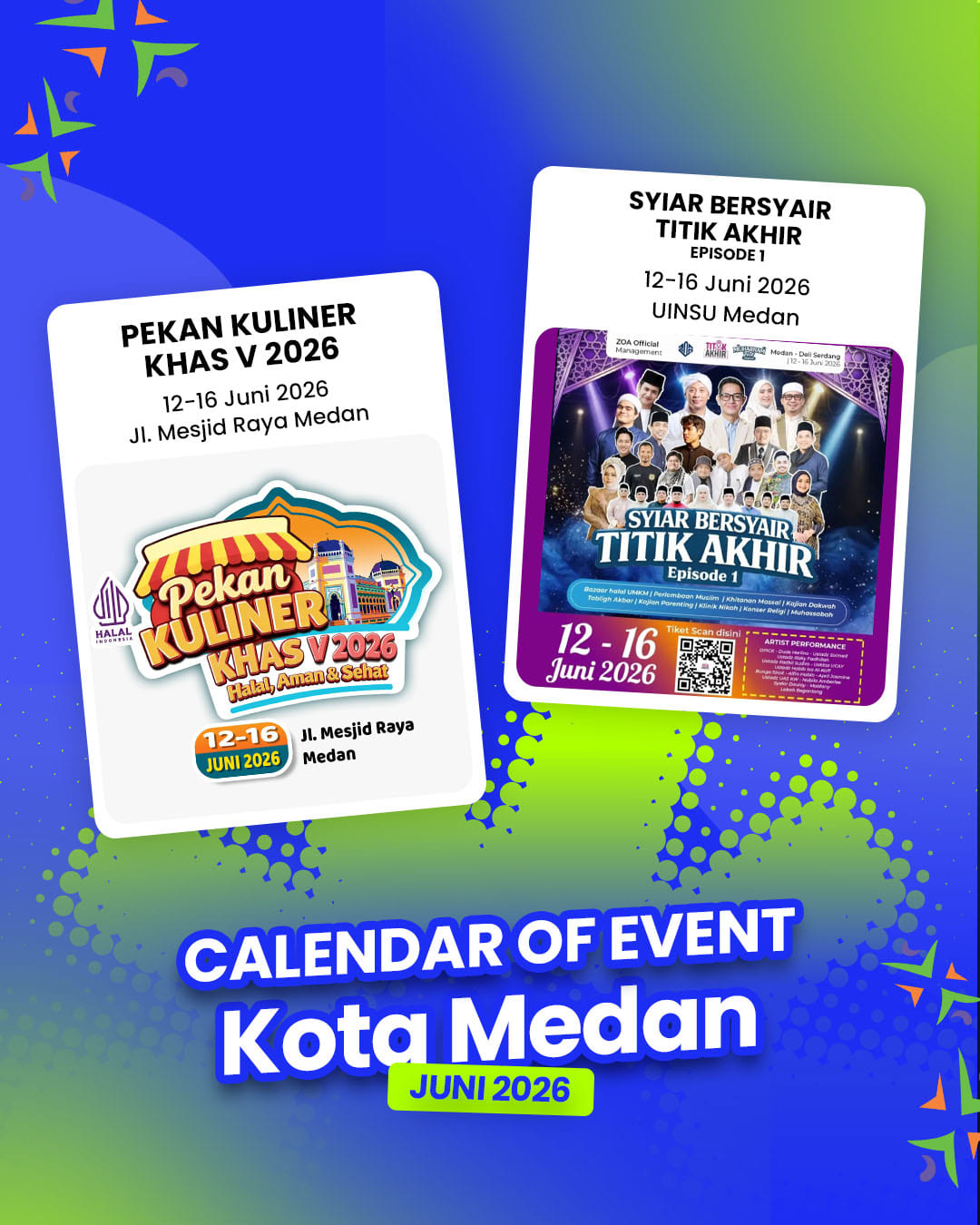 Pekan Kuliner Khas V 2026 & Syiar Bersyair Titik Akhir