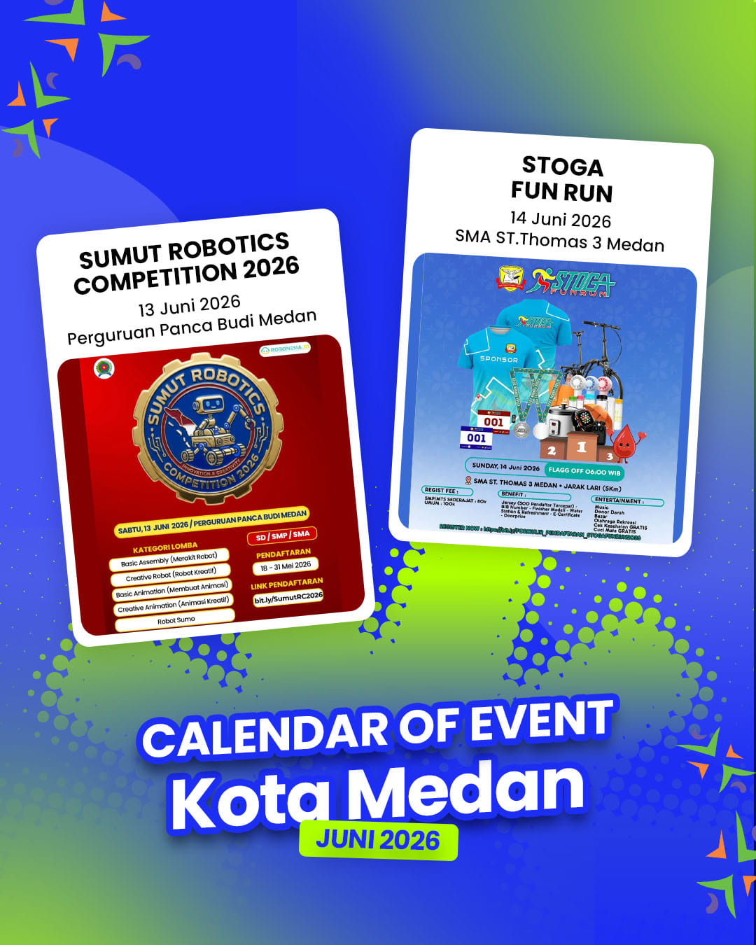 Sumut Robotics Competition 2026 & Stoga Fun Run