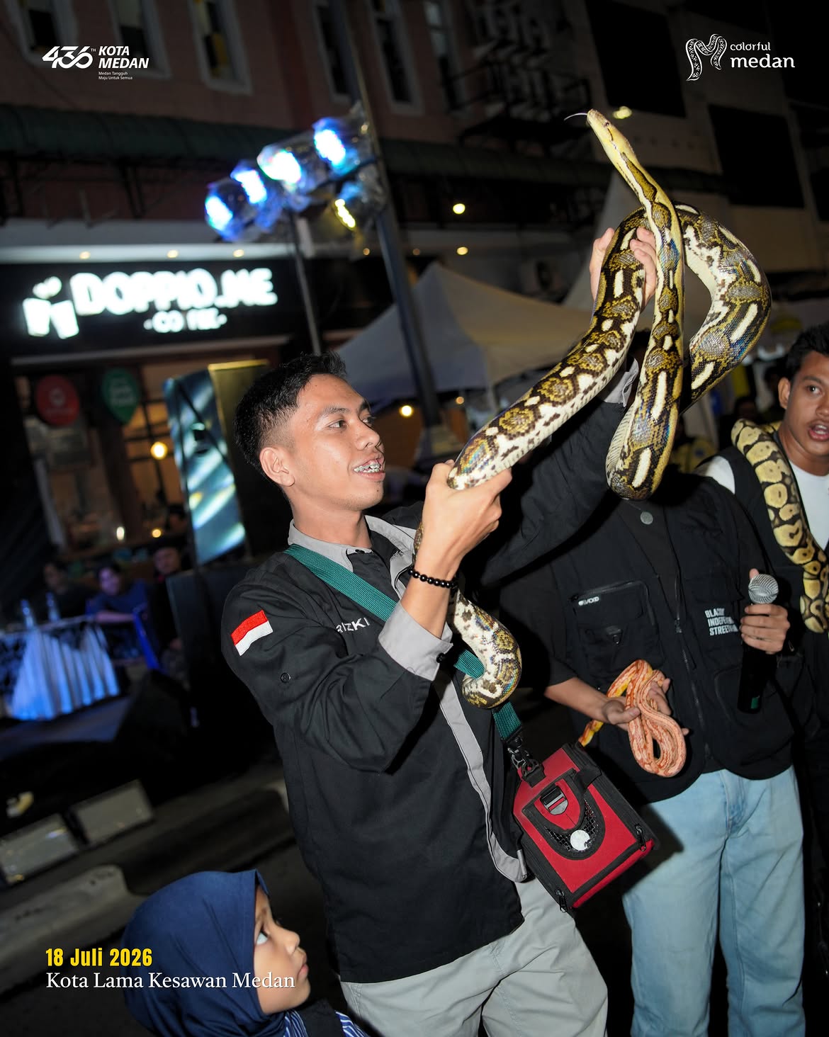 Mengguncang Kesawan, Car Free Night Medan Hadirkan Penampilan Band dan Bazar Kuliner UMKM 